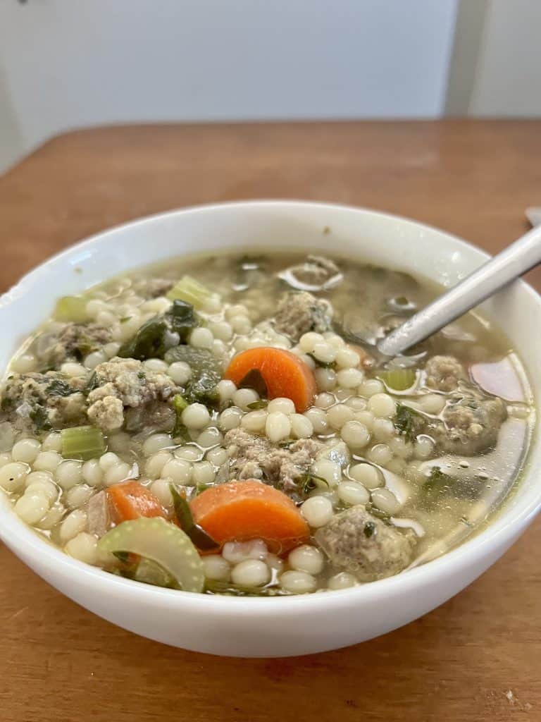 homemade italian wedding soup